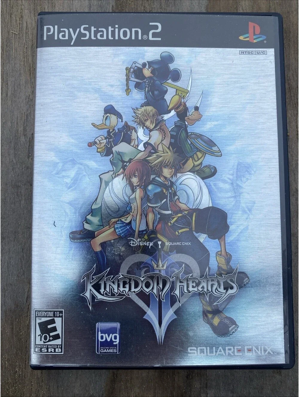 Kingdom Hearts II 2 Playstation 2 PS2 Black Label Complete With Manual